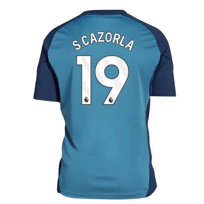 2025-2026 Arsenal Training Shirt (Blanch Blue) - Kids (S.Cazorla 19)