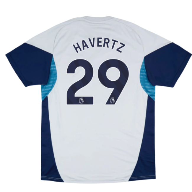 2025-2026 Arsenal Training Shirt (Grey Two) (Havertz 29)