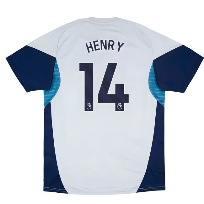 2025-2026 Arsenal Training Shirt (Grey Two) (Henry 14)