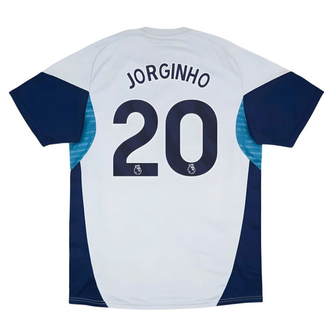 2025-2026 Arsenal Training Shirt (Grey Two) (Jorginho 20)