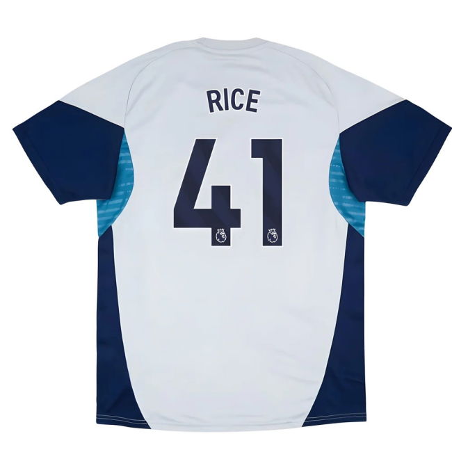 2025-2026 Arsenal Training Shirt (Grey Two) (Rice 41)