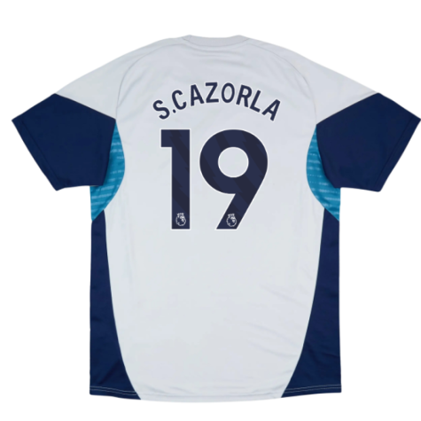 2025-2026 Arsenal Training Shirt (Grey Two) (S.Cazorla 19)