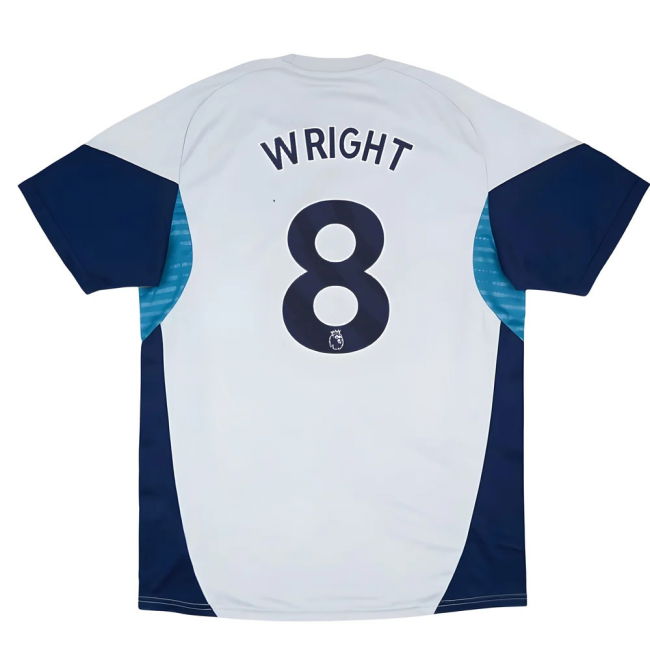 2025-2026 Arsenal Training Shirt (Grey Two) (Wright 8)