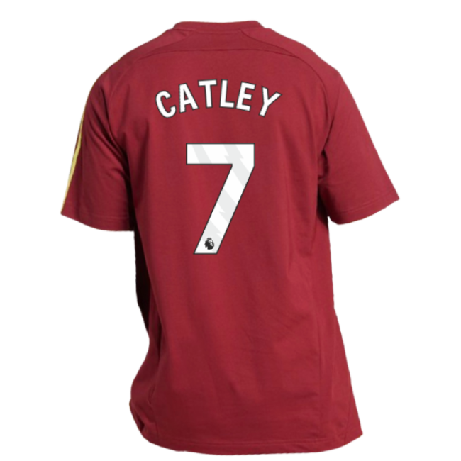 2025-2026 Arsenal UBP Tee (Noble Maroon) (Catley 7)
