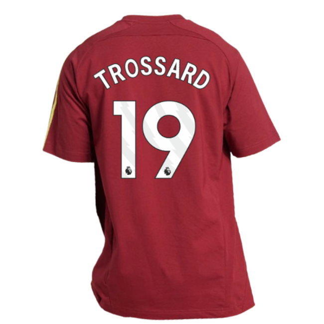 2025-2026 Arsenal UBP Tee (Noble Maroon) (Trossard 19)