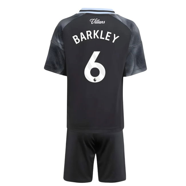 2025-2026 Aston Villa Away Mini Kit (Barkley 6)