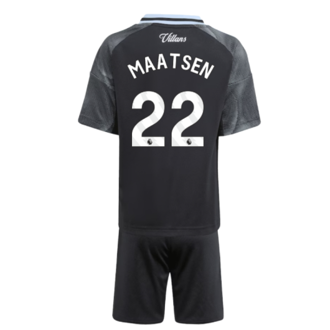 2025-2026 Aston Villa Away Mini Kit (Maatsen 22)