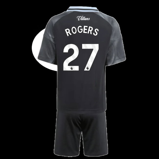 2025-2026 Aston Villa Away Mini Kit (Rogers 27)