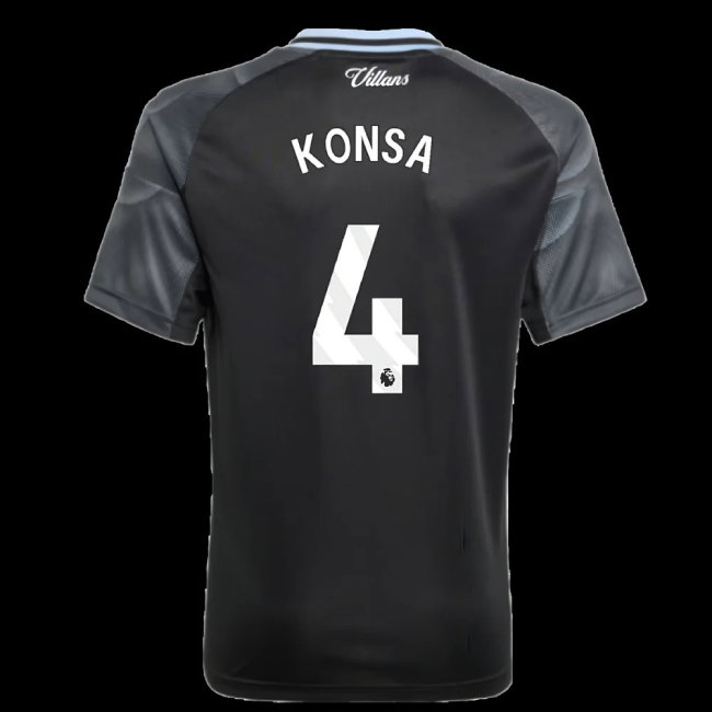 2025-2026 Aston Villa Away Shirt (Kids) (Konsa 4)