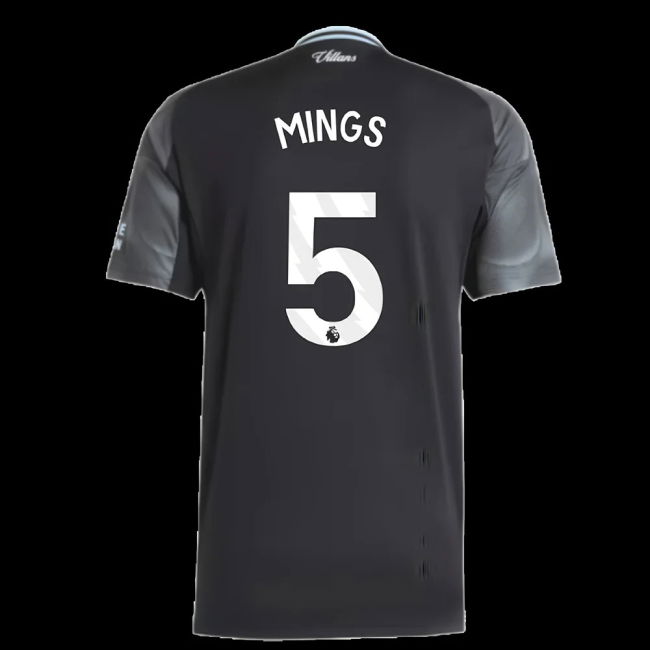 2025-2026 Aston Villa Away Shirt (Mings 5)