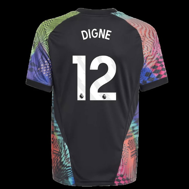 2025-2026 Aston Villa Pride Shirt (Digne 12)