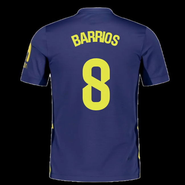 2025-2026 Atletico Madrid Away Shirt (Barrios 8)