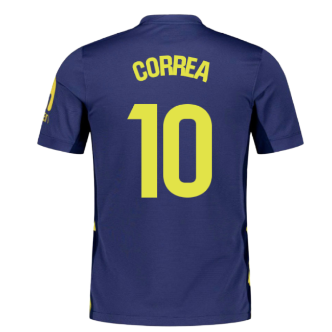 2025-2026 Atletico Madrid Away Shirt (Correa 10)