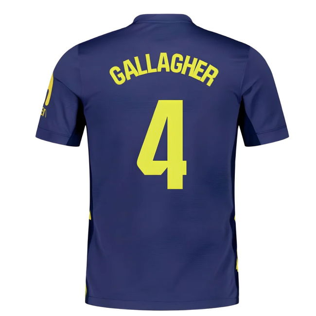 2025-2026 Atletico Madrid Away Shirt (Gallagher 4)