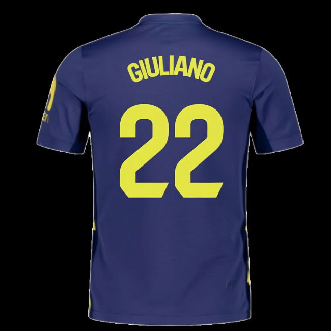 2025-2026 Atletico Madrid Away Shirt (Giuliano 22)