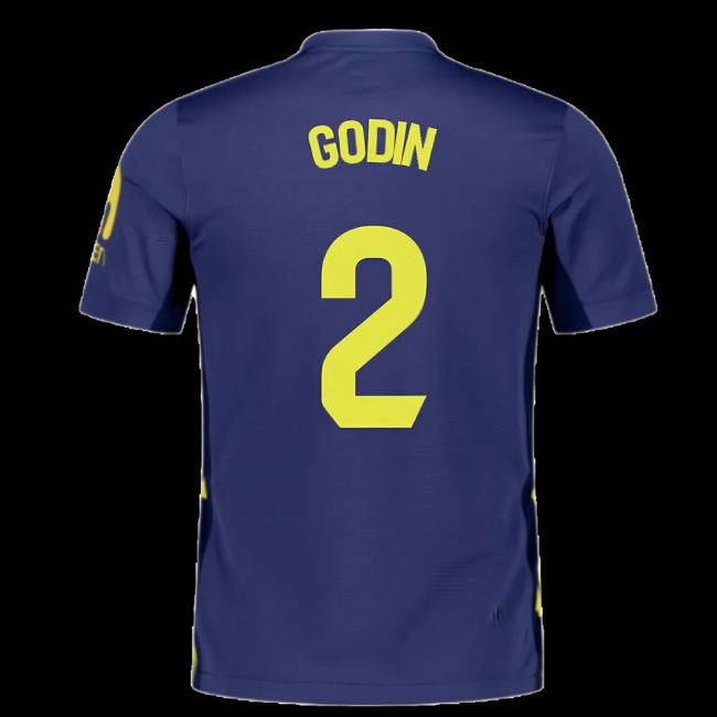 2025-2026 Atletico Madrid Away Shirt (Godin 2)