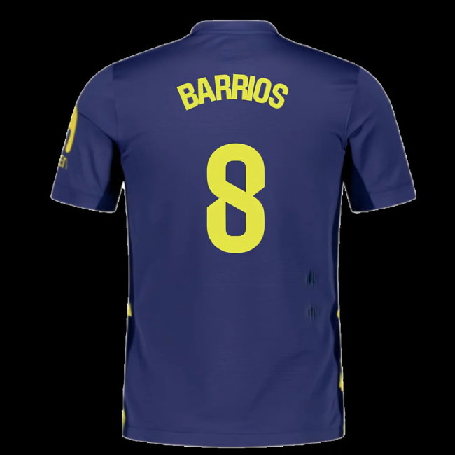 2025-2026 Atletico Madrid Away Shirt (Kids) (Barrios 8)