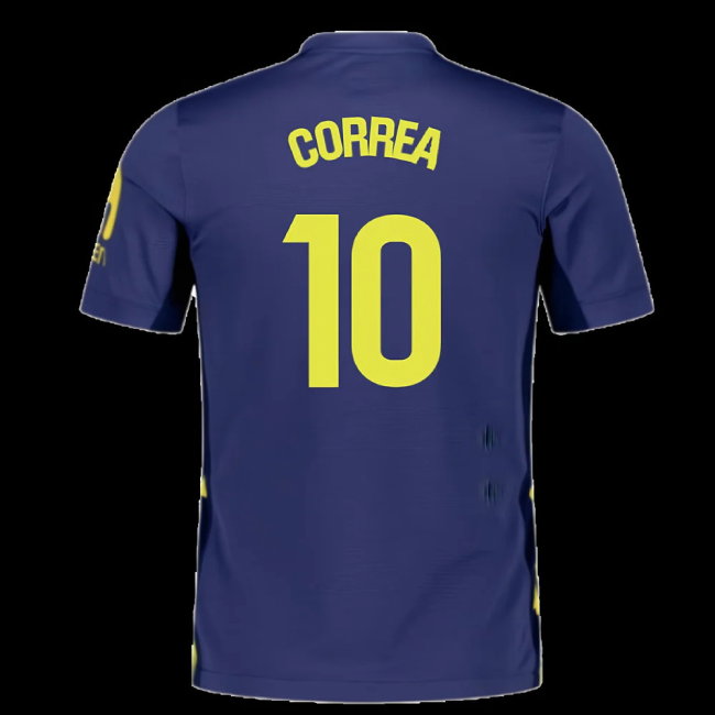 2025-2026 Atletico Madrid Away Shirt (Kids) (Correa 10)