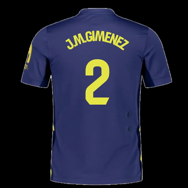 2025-2026 Atletico Madrid Away Shirt (Kids) (J.M.Gimenez 2)