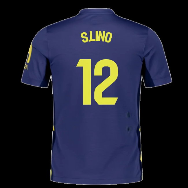 2025-2026 Atletico Madrid Away Shirt (Kids) (S.Lino 12)