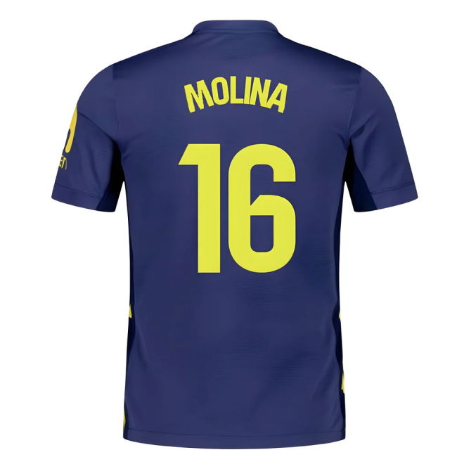 2025-2026 Atletico Madrid Away Shirt (Molina 16)