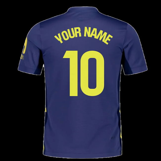 2025-2026 Atletico Madrid Away Shirt (Your Name)