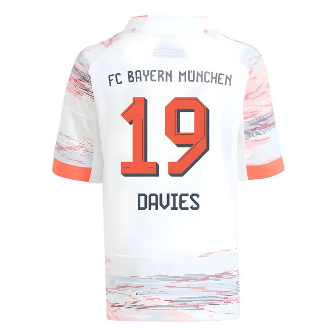 2025-2026 Bayern Munich Away Mini Kit (Davies 19)
