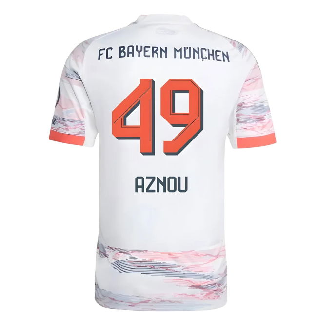 2025-2026 Bayern Munich Away Shirt (Aznou 49)