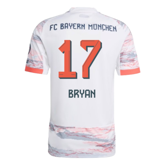 2025-2026 Bayern Munich Away Shirt (Bryan 17)