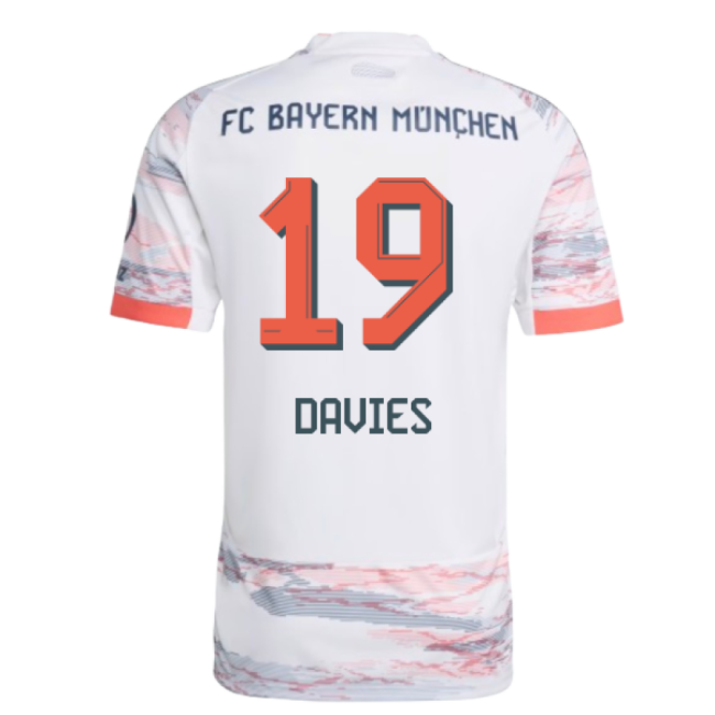 2025-2026 Bayern Munich Away Shirt (Davies 19)