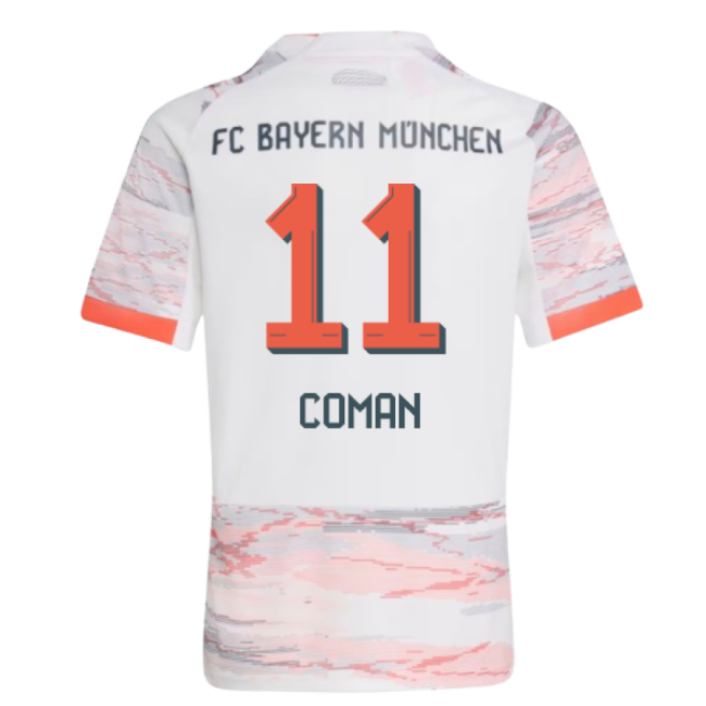 2025-2026 Bayern Munich Away Shirt (Kids) (Coman 11)