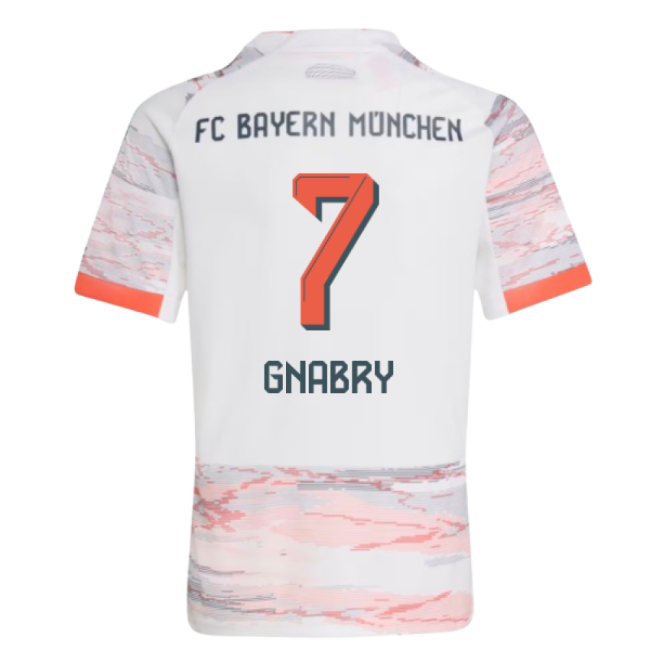 2025-2026 Bayern Munich Away Shirt (Kids) (Gnabry 7)