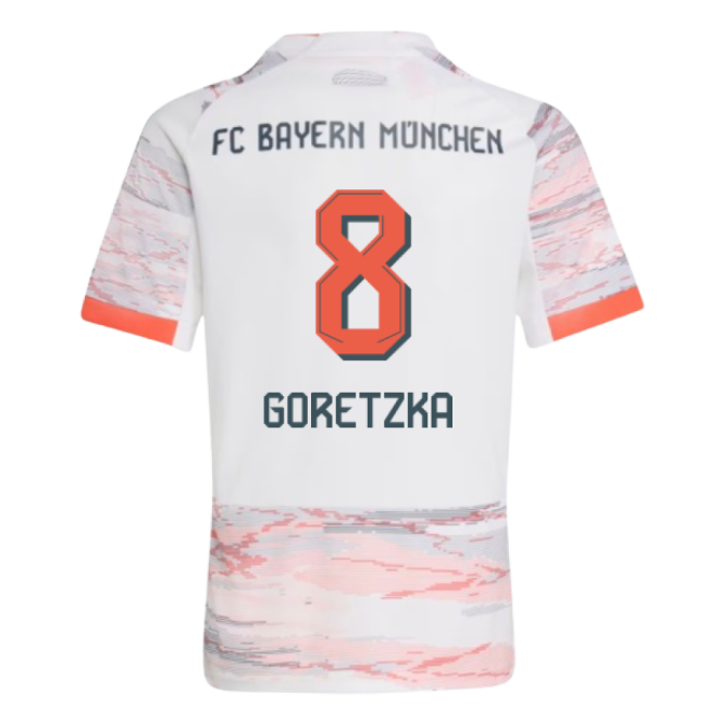 2025-2026 Bayern Munich Away Shirt (Kids) (Goretzka 8)