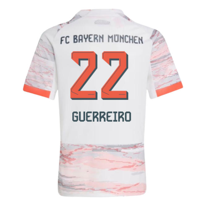 2025-2026 Bayern Munich Away Shirt (Kids) (Guerreiro 22)