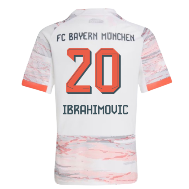 2025-2026 Bayern Munich Away Shirt (Kids) (Ibrahimovic 20)