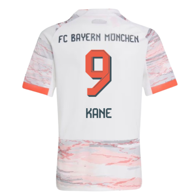 2025-2026 Bayern Munich Away Shirt (Kids) (Kane 9)