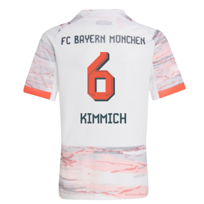 2025-2026 Bayern Munich Away Shirt (Kids) (Kimmich 6)