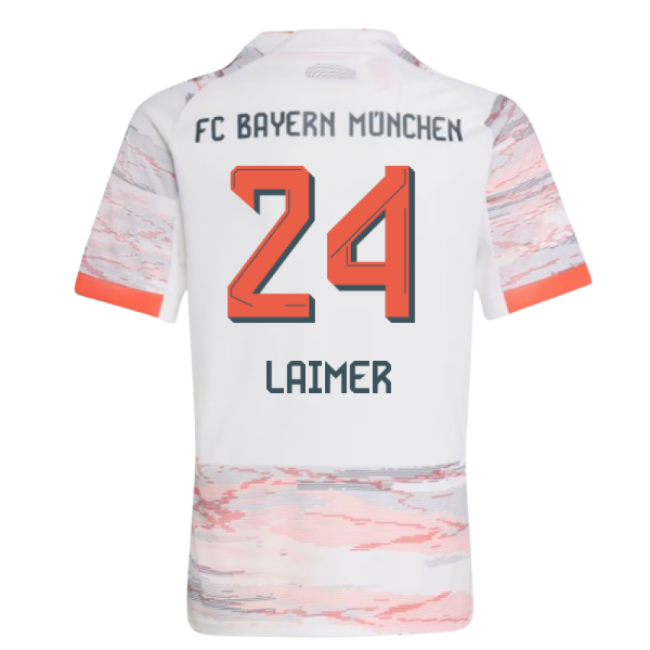2025-2026 Bayern Munich Away Shirt (Kids) (Laimer 24)