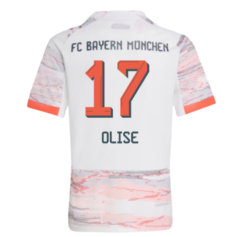 2025-2026 Bayern Munich Away Shirt (Kids) (Olise 17)