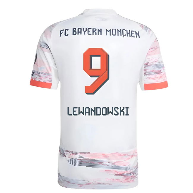 2025-2026 Bayern Munich Away Shirt (Lewandowski 9)