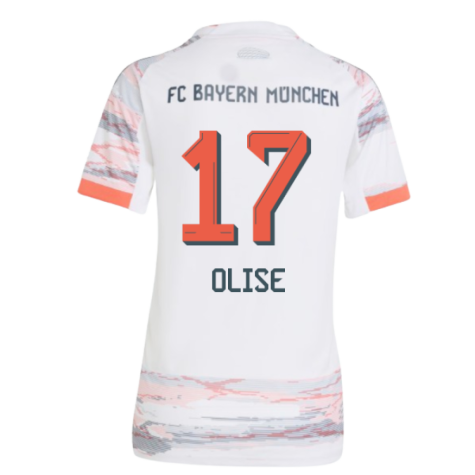 2025-2026 Bayern Munich Away Shirt (Womens) (Olise 17)