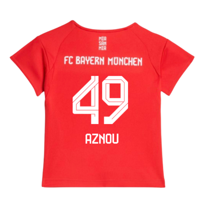 2025-2026 Bayern Munich Home Baby Kit (Aznou 49)