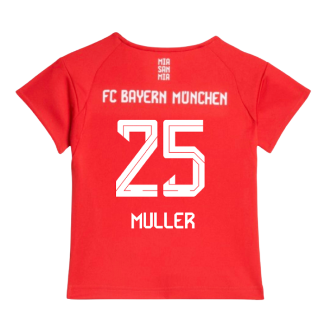 2025-2026 Bayern Munich Home Baby Kit (Muller 25)