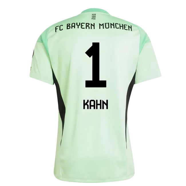 2025-2026 Bayern Munich Home Goalkeeper Shirt (Glory Mint) (Kahn 1)