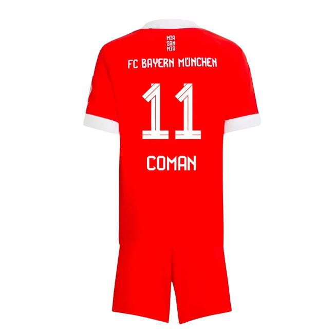 2025-2026 Bayern Munich Home Mini Kit (Coman 11)