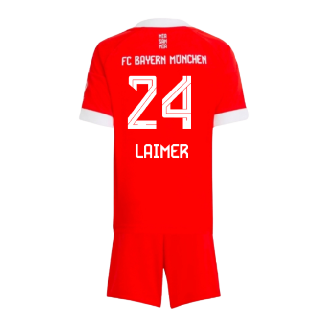 2025-2026 Bayern Munich Home Mini Kit (Laimer 24)