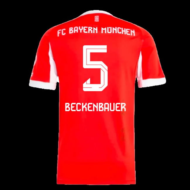 2025-2026 Bayern Munich Home Shirt (Beckenbauer 5)