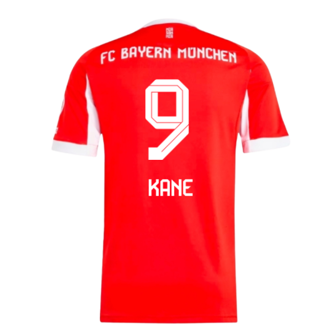 2025-2026 Bayern Munich Home Shirt (Kane 9)