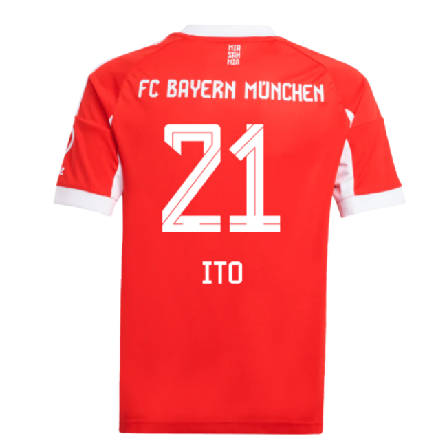 2025-2026 Bayern Munich Home Shirt (Kids) (Ito 21)