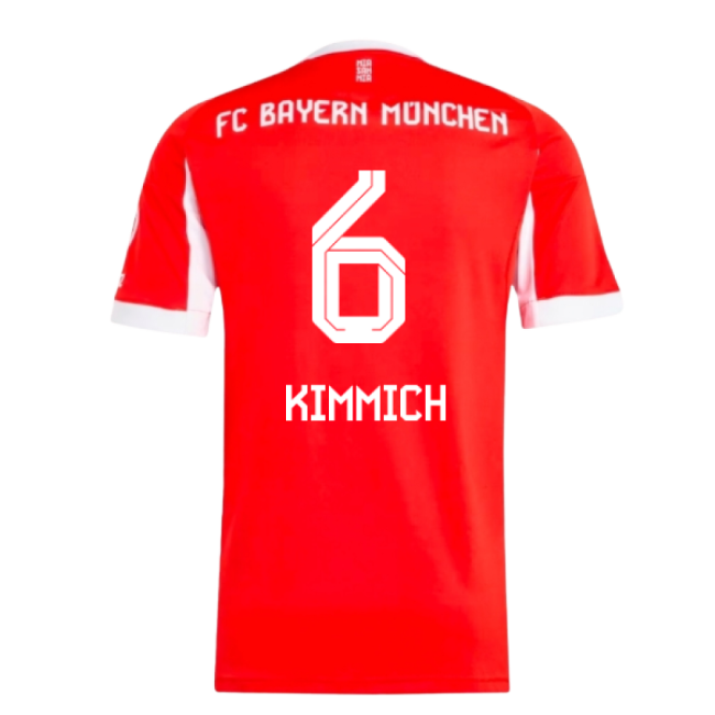 2025-2026 Bayern Munich Home Shirt (Kimmich 6)